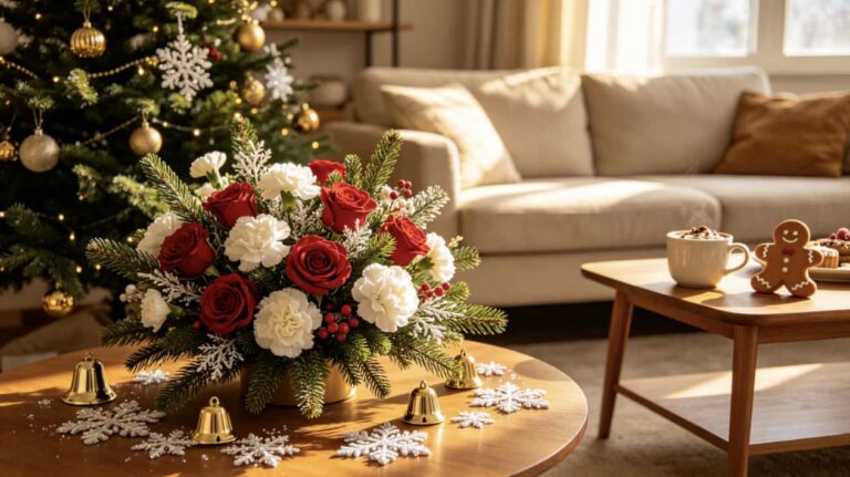 Cozy Christmas Home Decor: Why Artificial Florals Are Your Holiday Secret Weapon